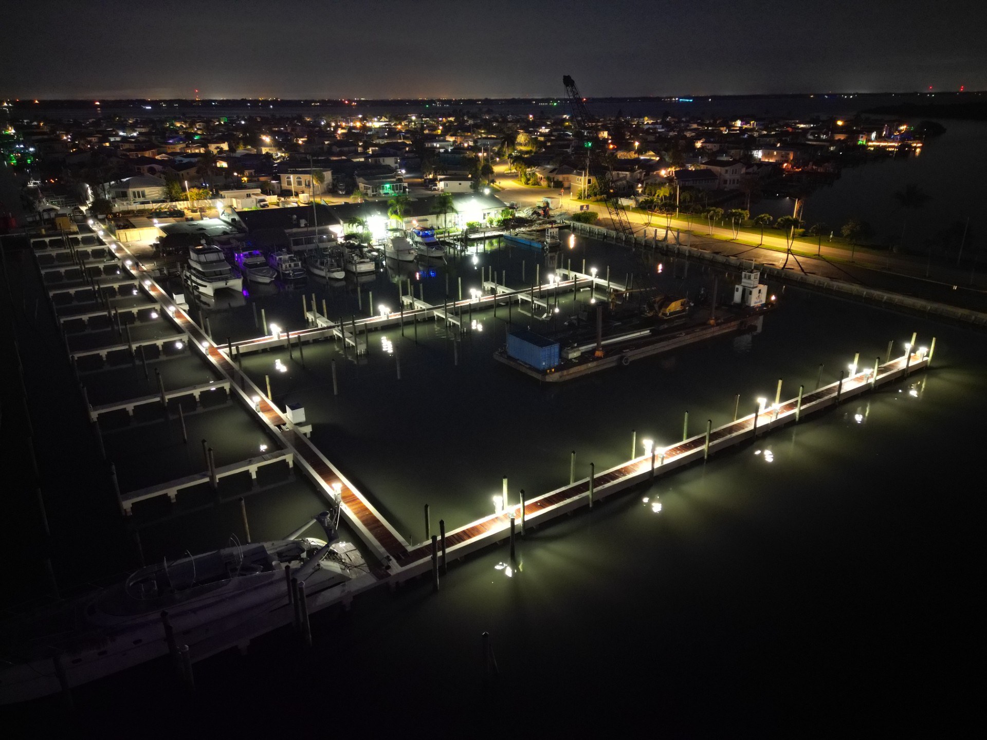 New marina construction